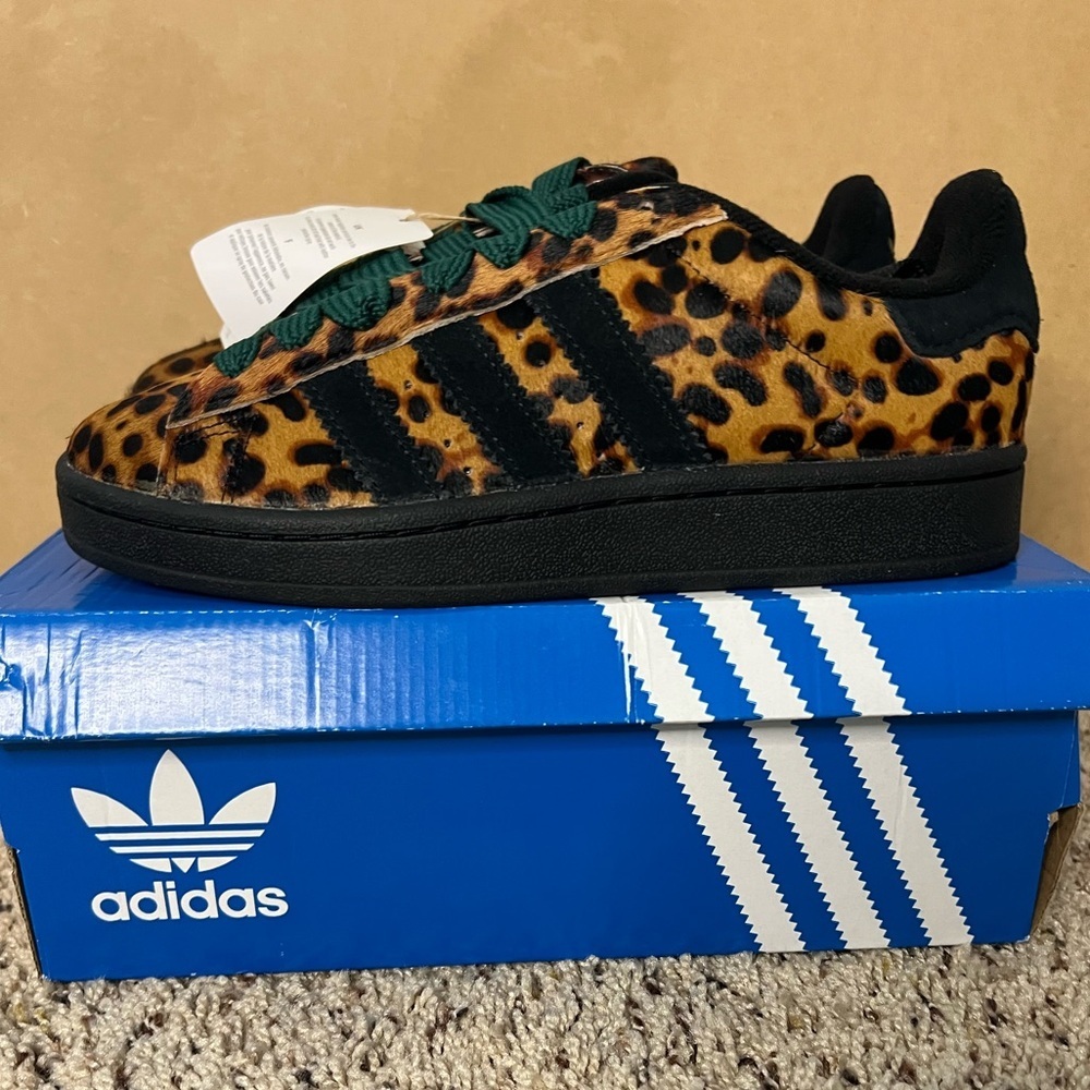 ADIDAS ORIGINALS CAMPUS OOS 'BLACK CHEETAH' LIMITED EDITION NIB - Picture 5 of 12